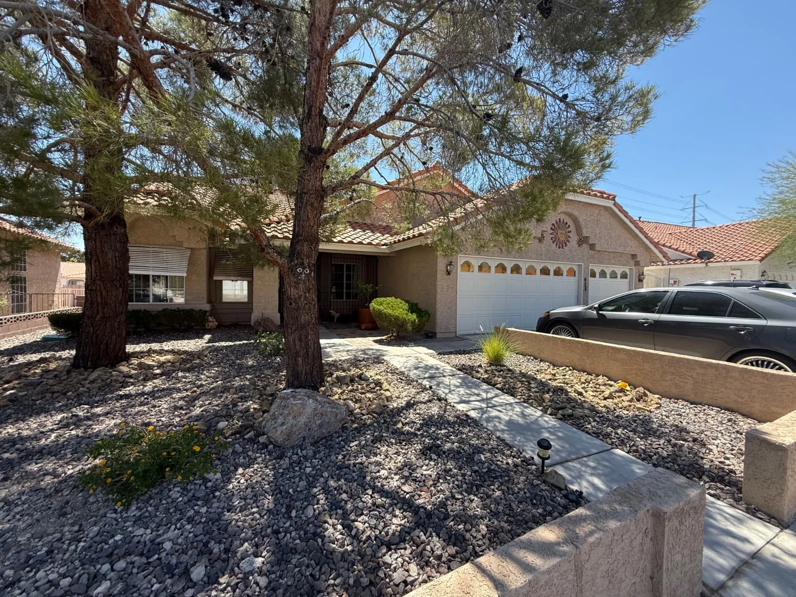 Residencia con exteriores amplios en Las Vegas, Nevada